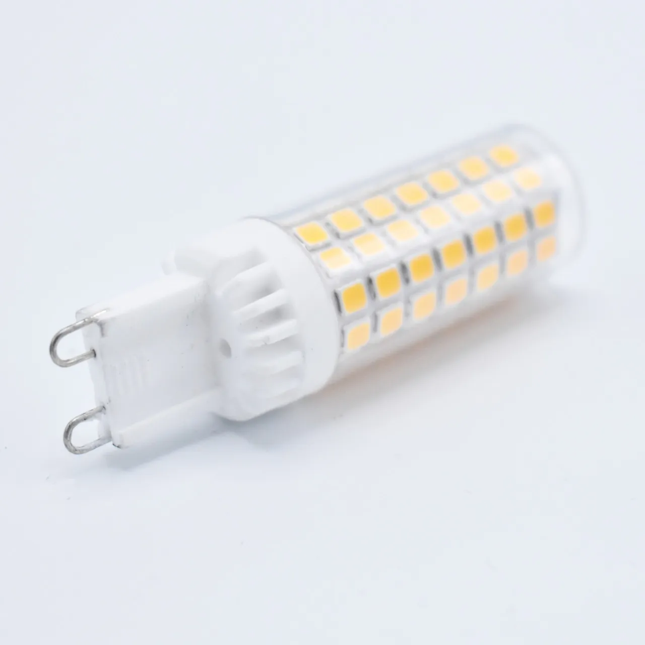 Bec LED G9 dimabil 6W (40W), 550 lumina calda (2800K), clar, Optonica - Doraly.ro