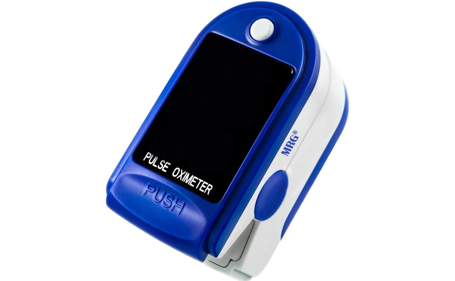 Pulsoximetru MRG M-JZK-302, Display digital, Pentru deget, Alb / Albastru-0